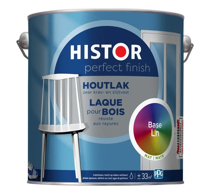 Histor Perfect Finish Houtlak Mat - 250 ML 