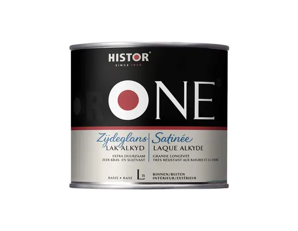 Histor One Lak Zijdeglans Alkyd (Terpentinegedragen) Histor One Lak Zijdeglans Alkyd (Terpentinegedragen)