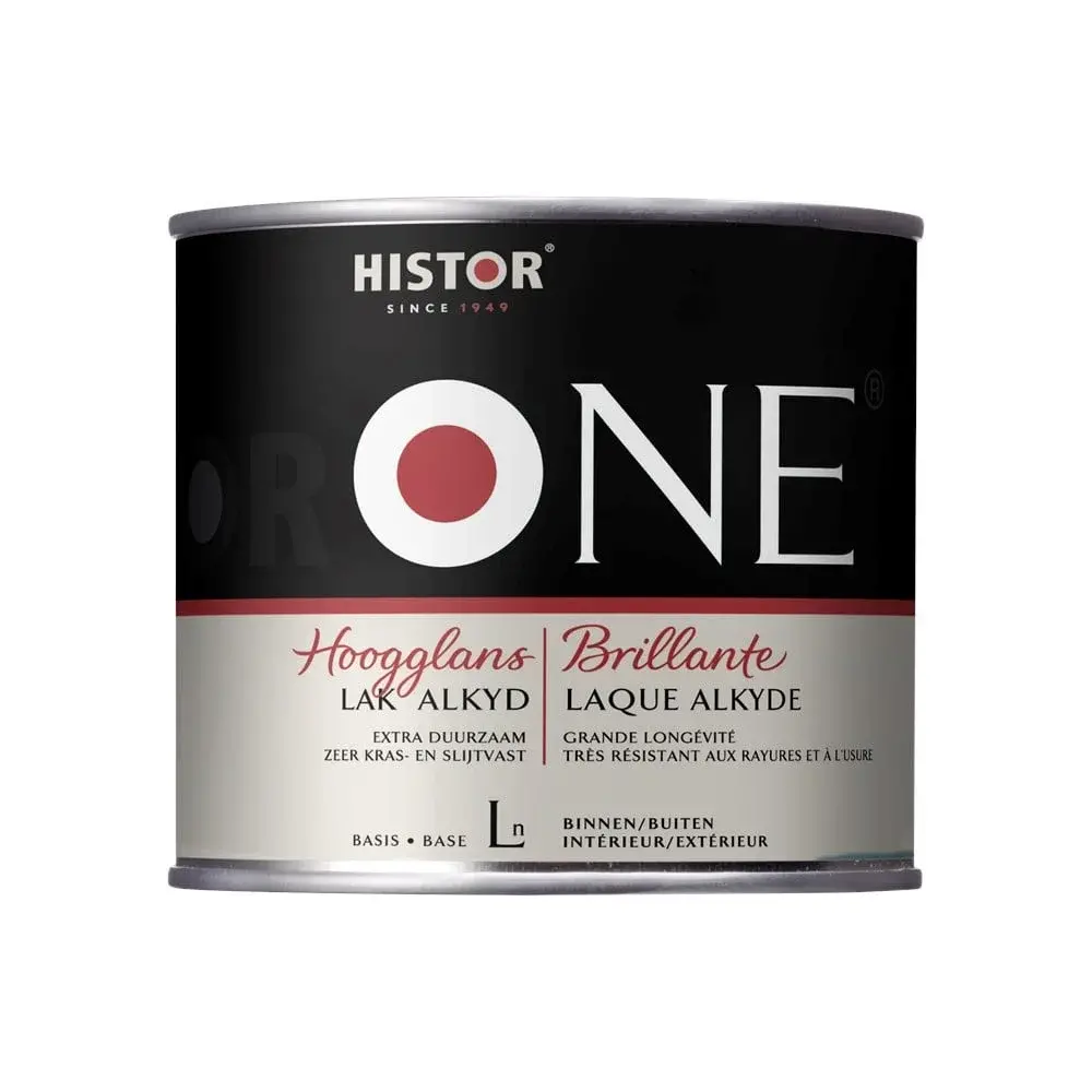 Histor One Lak Hoogglans Alkyd (Terpentinegedragen) Histor One Lak Hoogglans Alkyd (Terpentinegedragen)