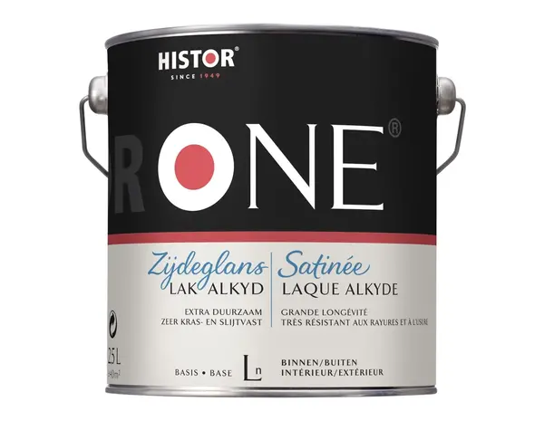 Histor One Lak Zijdeglans Acryl (Watergedragen) Histor One Lak Zijdeglans Acryl (Watergedragen)