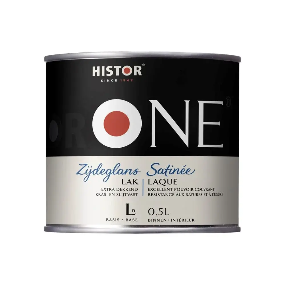 Histor One Lak Zijdeglans Acryl (Watergedragen) Histor One Lak Zijdeglans Acryl (Watergedragen)