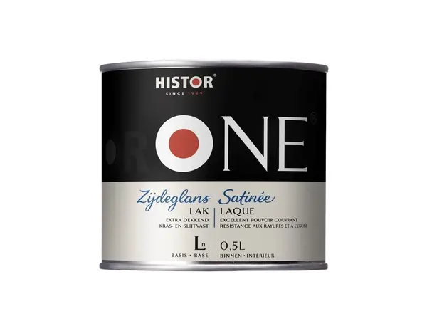 Histor One Lak Zijdeglans Acryl (Watergedragen) Histor One Lak Zijdeglans Acryl (Watergedragen)