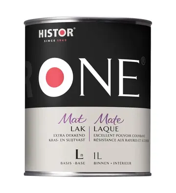 Histor One Lak Mat Acryl (Watergedragen)