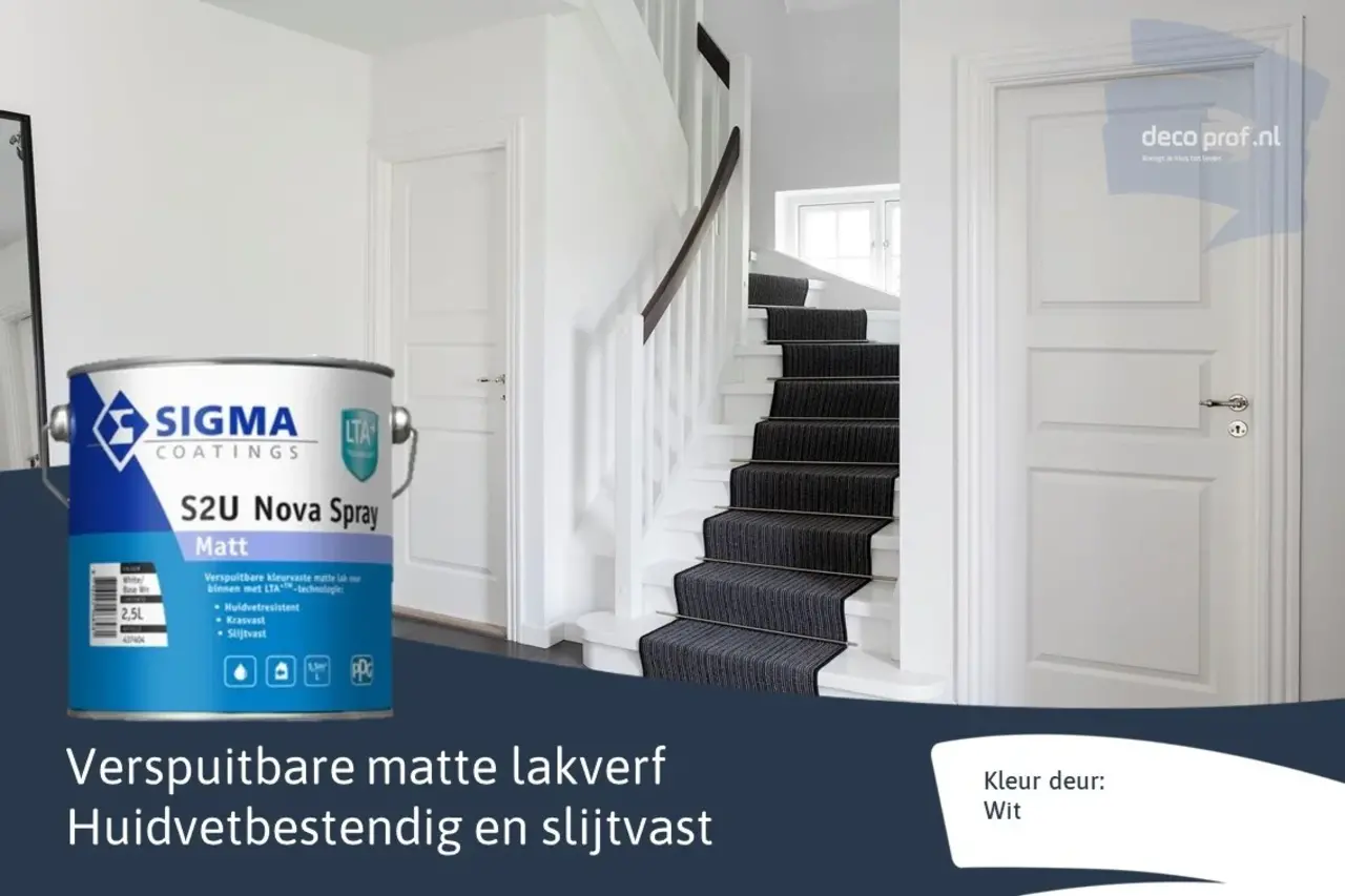 Sigma S2U Nova Spray Matt | Verspuitbare Matte Lakverf Binnen