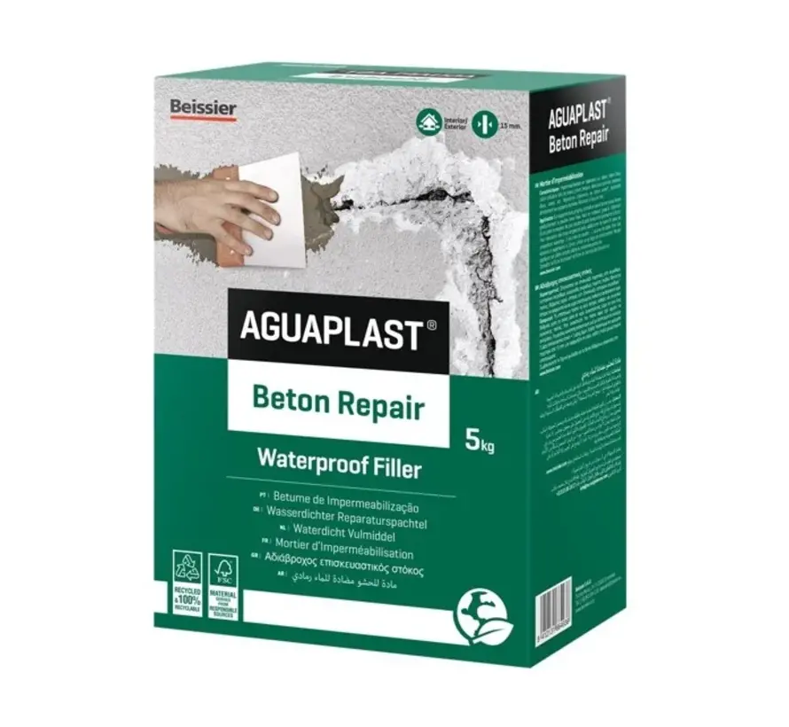 Aguaplast Beton Repair Poeder - 5 KG