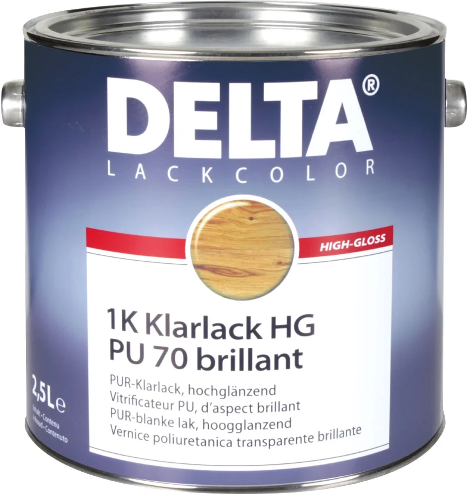 Lac PU70 Blank Hoogglans | 2,5 LTR