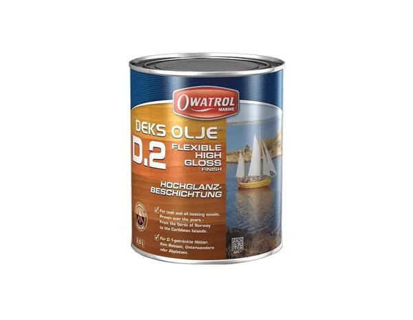 Owatrol Deks Olje D.2 | Hoogglans Blanke Lak