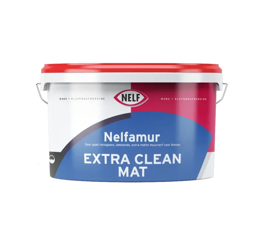 Nelf Nelfamur Mat Extra Clean | Reinigbare Matte Muurverf - 10 LTR 