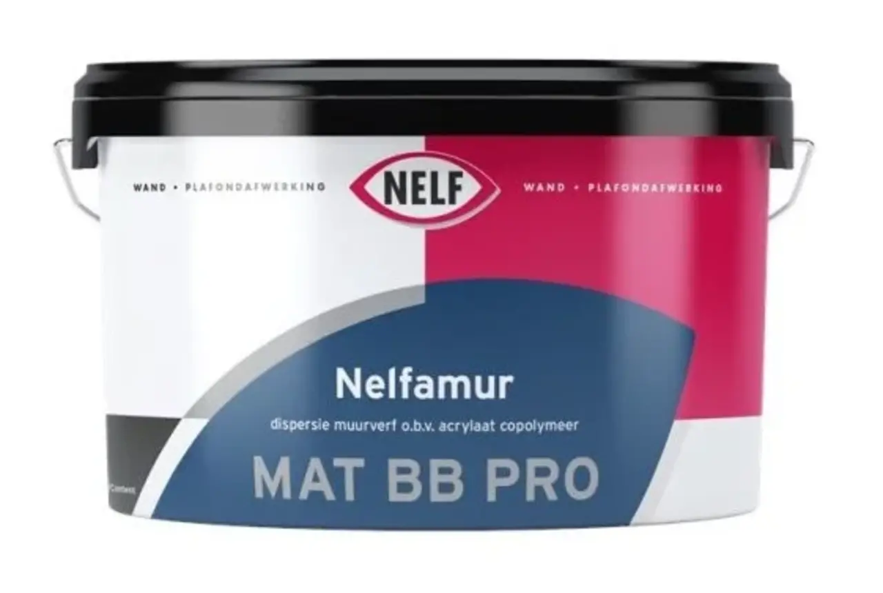 Nelf Nelfamur Pro Mat BB | Matte Muur- en Plafondverf