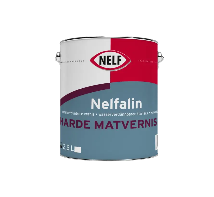 Nelf Nelfalin Harde Matvernis WV Halfmat | Transparante Vloerlak - 1 LTR