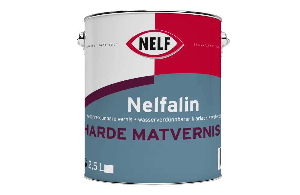 Nelfalin Harde Matvernis WV Halfmat | Transparante Vloerlak | 1 LTR