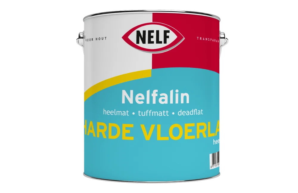 Nelfalin Harde Vloerlak Heelmat | Transparante Vloer| en Traplak | 2,5 LTR