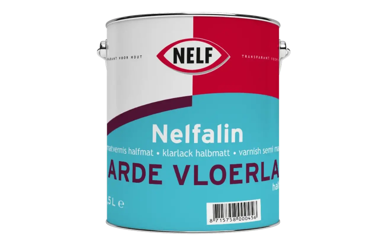 Nelf Nelfalin Harde Vloerlak Halfmat | Transparante Vloer- en Traplak