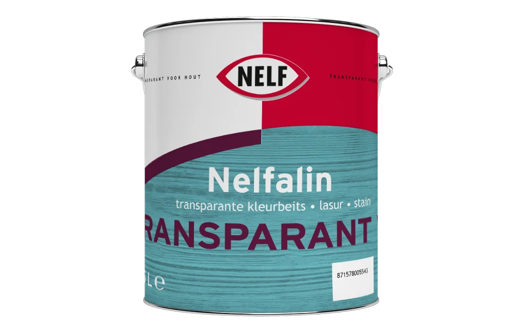 Nelfalite Transparant WV | Halfglanzende Beits | 2,5 LTR | Kleurloos