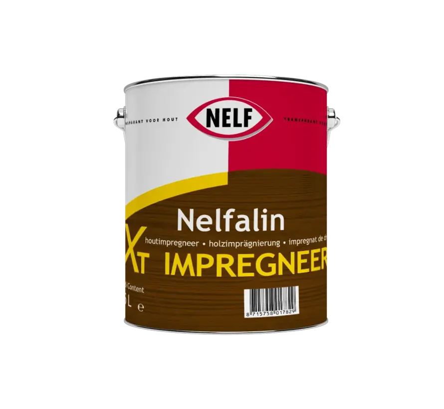 Nelf Nelfalite XT Impregneer | Zijdeglans Impregnerende Beits - 1 LTR 