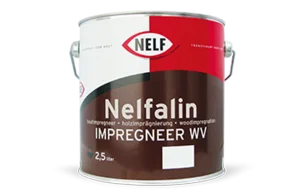Nelfalin Impregneer WV | Zijdeglans Impregnerende Beits | 1 LTR | Kleurloos