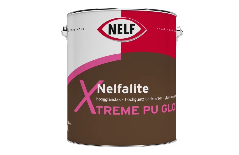 Nelfalite Xtreme PU Gloss | Hoogglans Buitenlak | 1 LTR | Wit