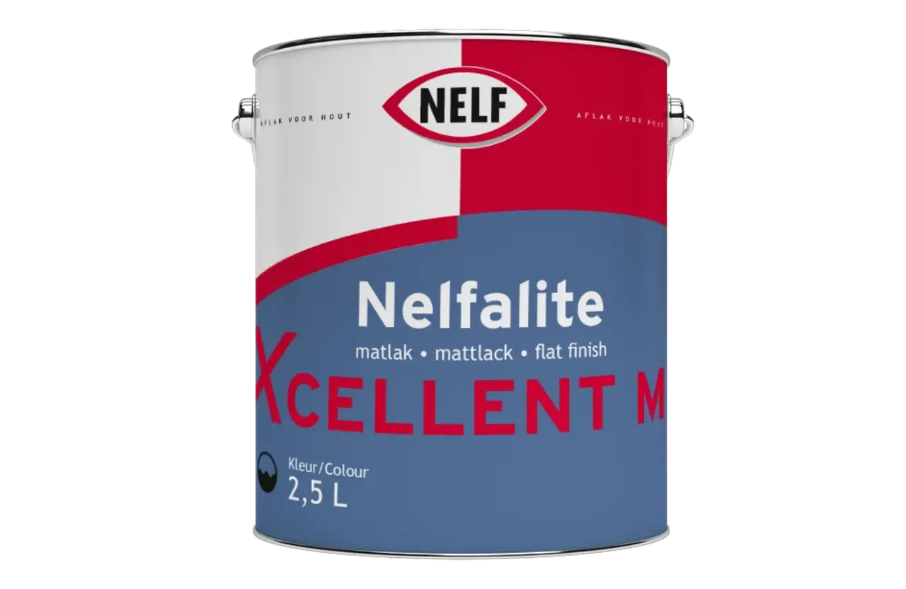 Nelf Nelfalite Xcellent Mat | Matte Lakverf Binnen & Buiten