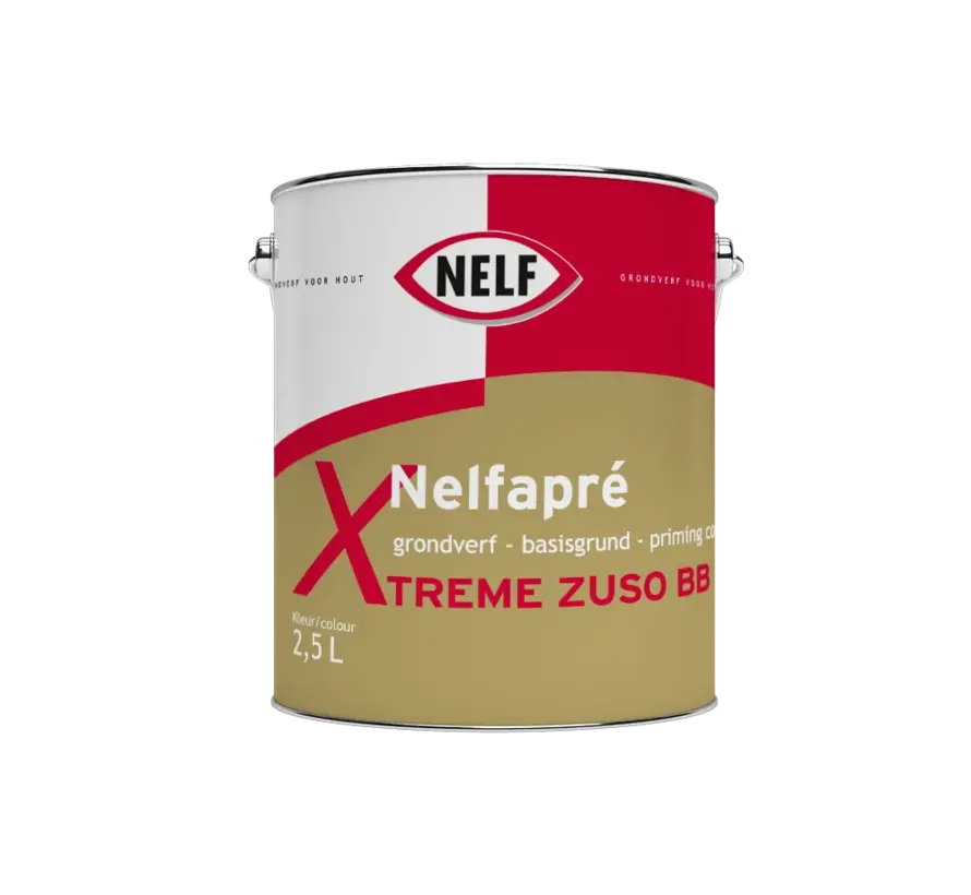 Nelf Nelfapre Xtreme Zuso BB | Grondverf Buiten - 1 LTR 