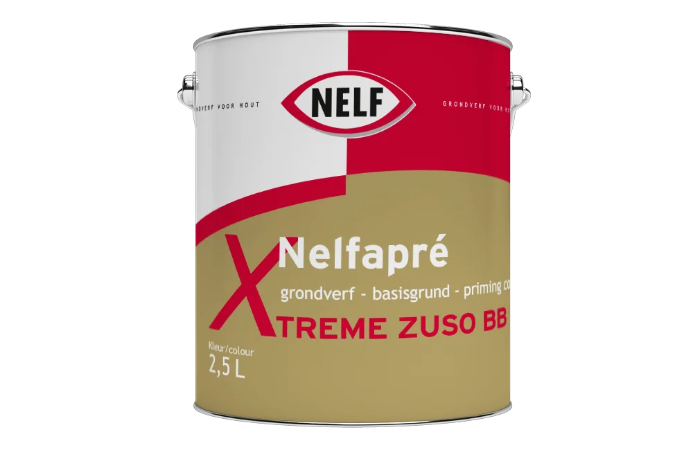 Nelfapre Xtreme Zuso BB | Grondverf Buiten | 1 LTR | Wit