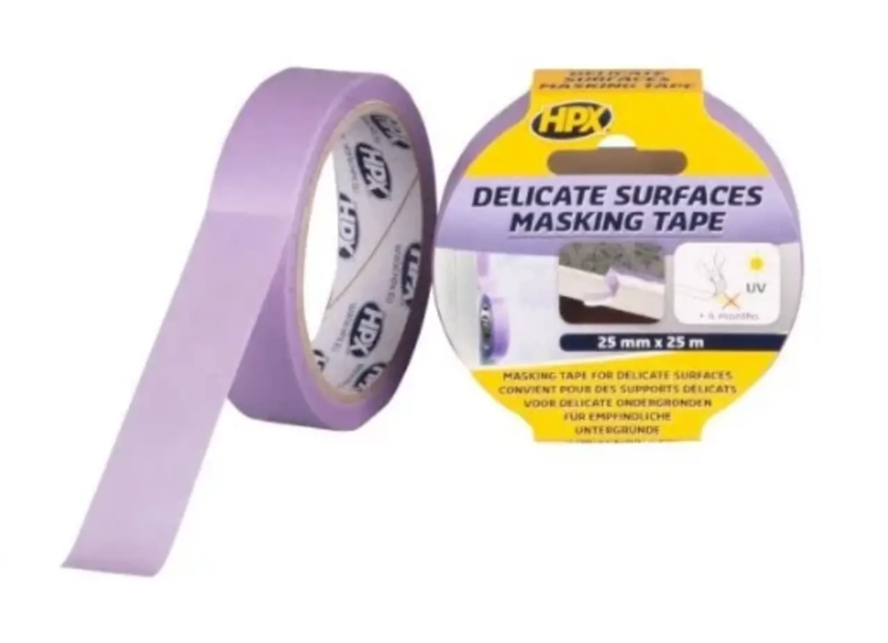 HPX Tapes Masking Tape 4800 Paars 25 mtr HPX Tapes Masking Tape 4800 Paars 25 mtr