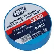 HPX Tapes PVC Isolatietape Blauw 20 mtr