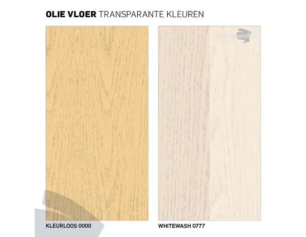 Rambo Vloer Olie Transparant Mat Whitewash 0777 Rambo Vloer Olie Transparant Mat Whitewash 0777