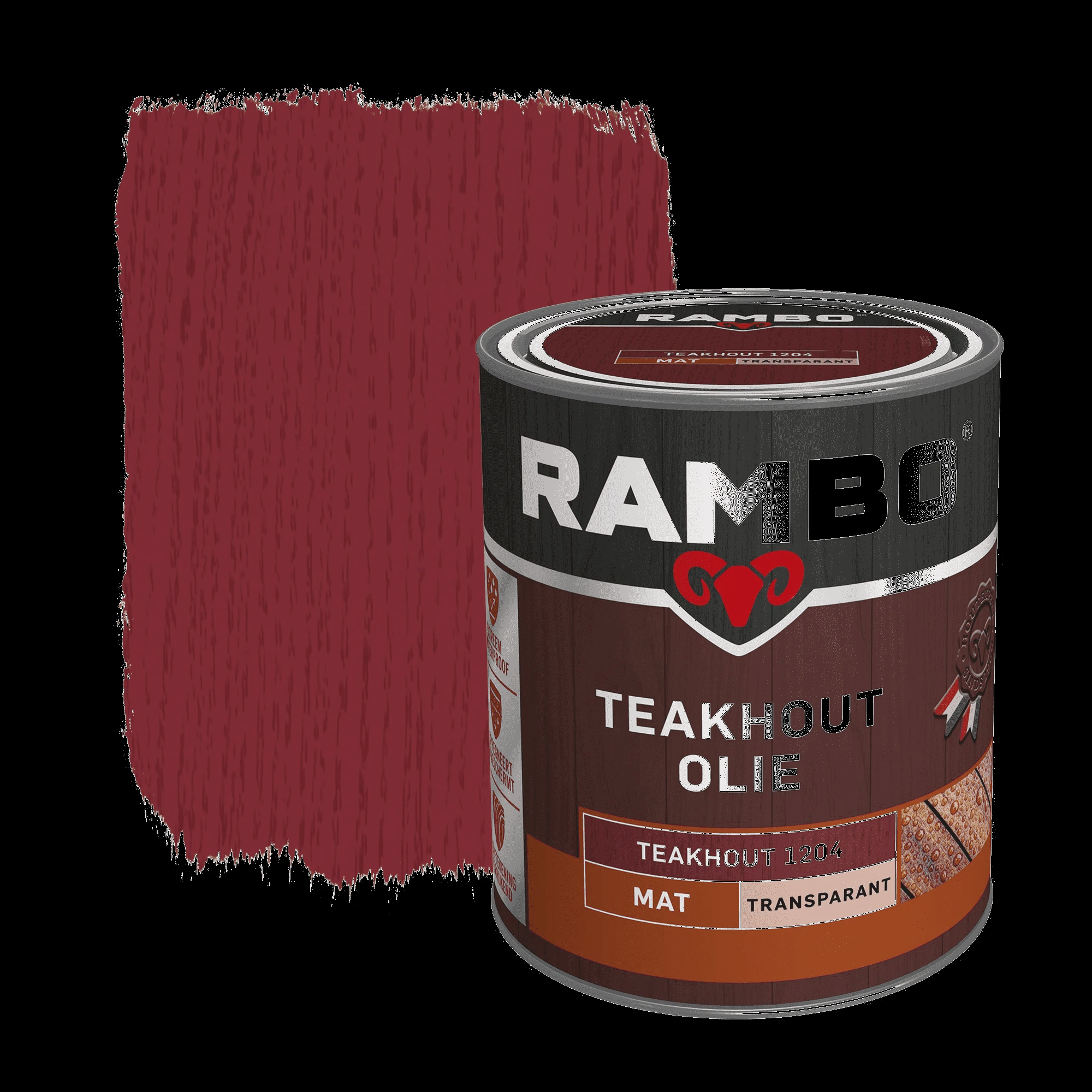 Rambo Teak olie transparant teakhout 1204 750 ml