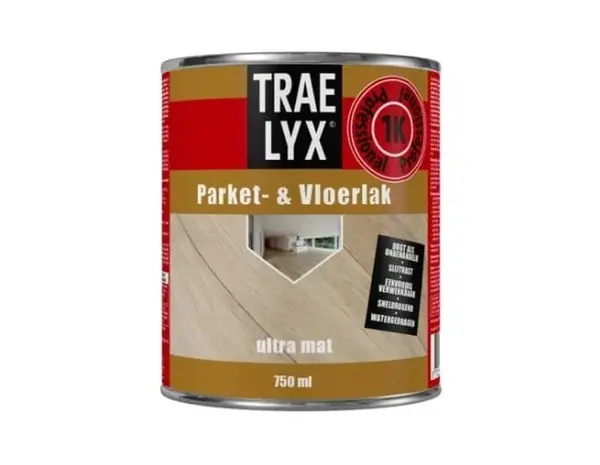 Trae-lyx Parket- en Vloerlak Ultra-Mat Trae-lyx Parket- en Vloerlak Ultra-Mat