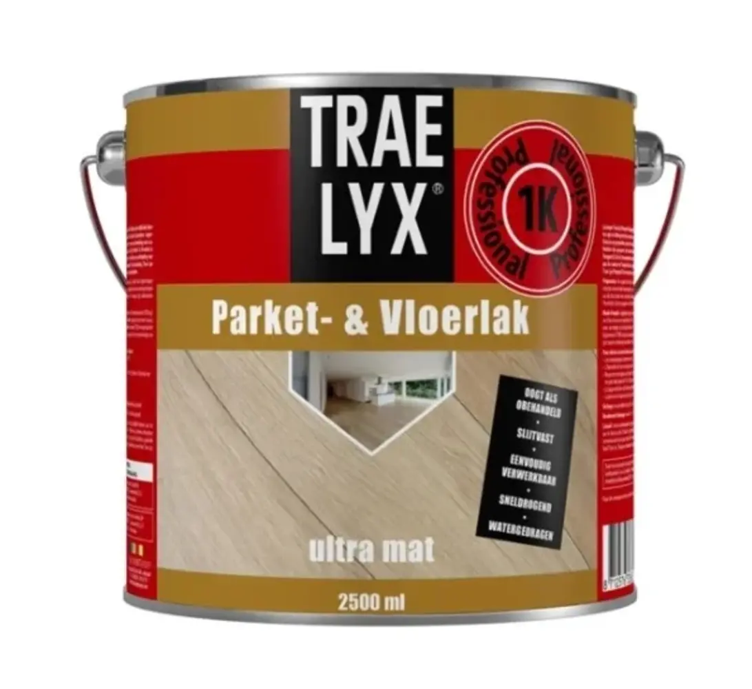 Trae-lyx Parket- en Vloerlak Ultra-Mat Trae-lyx Parket- en Vloerlak Ultra-Mat