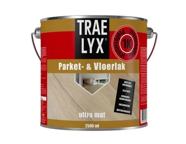 Trae-lyx Parket- en Vloerlak Ultra-Mat Trae-lyx Parket- en Vloerlak Ultra-Mat