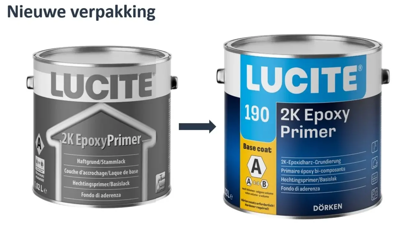 Lucite 190 2K Epoxy Primer | Let op: excl. verharder Lucite 190 2K Epoxy Primer | Let op: excl. verharder