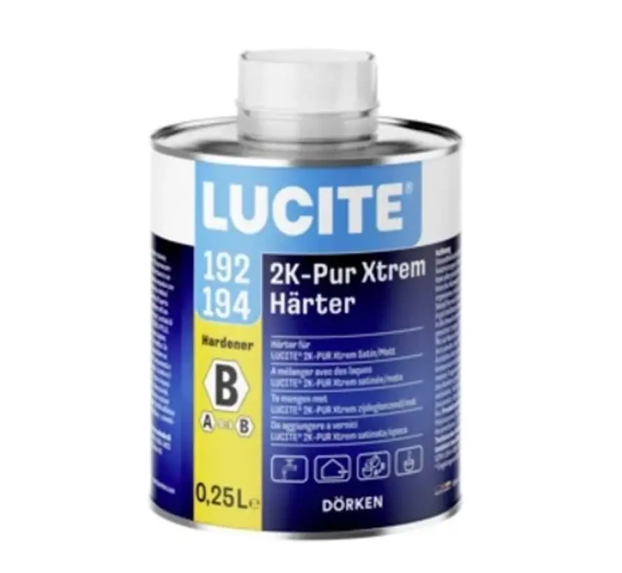 Lucite 192 194 2K-PUR Xtrem Verharder - 100 ML