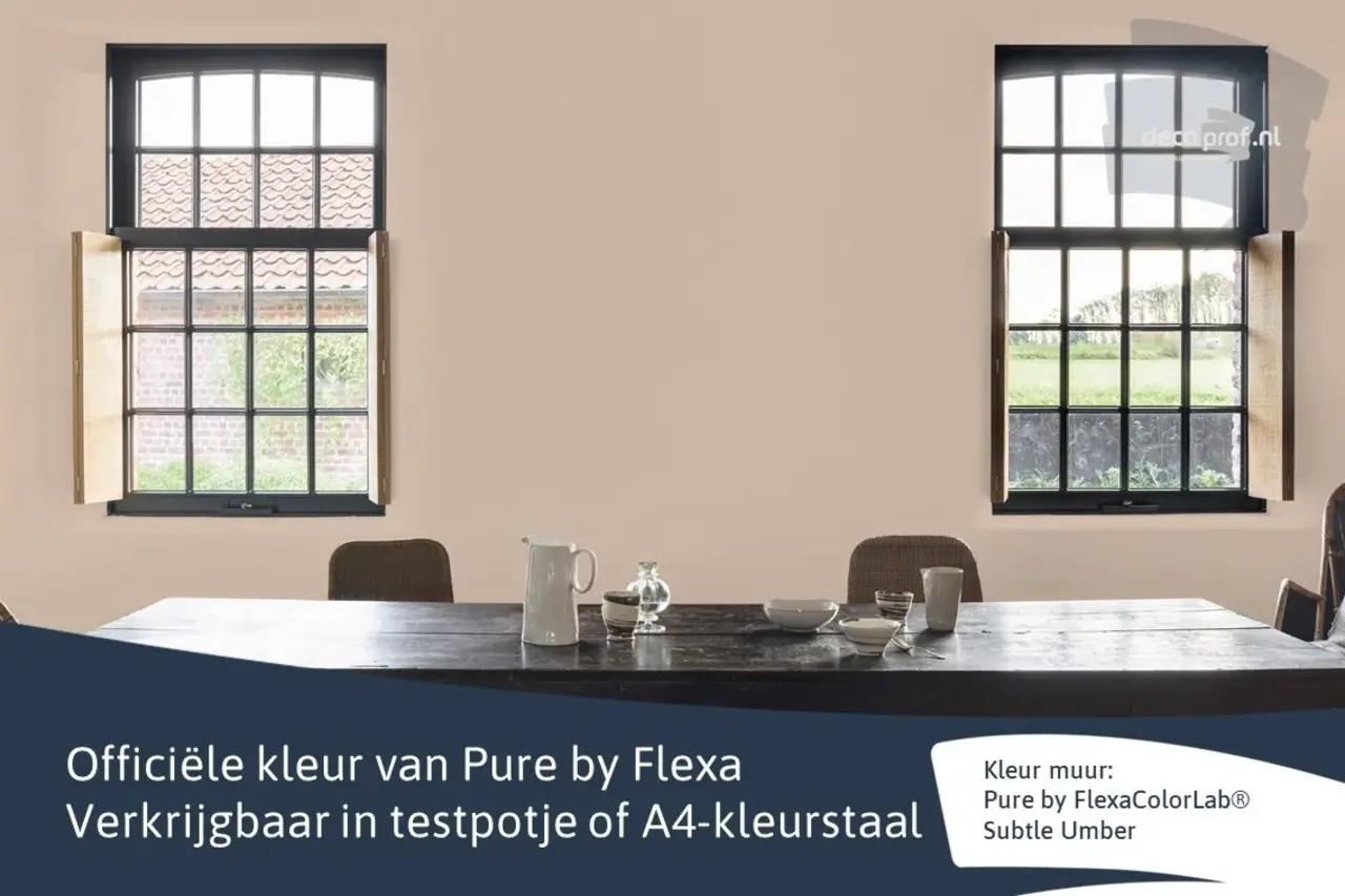 Kleurstaal Flexa Pure Subtle Umber Kleurstaal Flexa Pure Subtle Umber