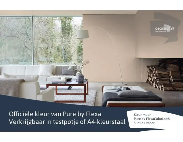 Kleurstaal Flexa Pure Subtle Umber Kleurstaal Flexa Pure Subtle Umber