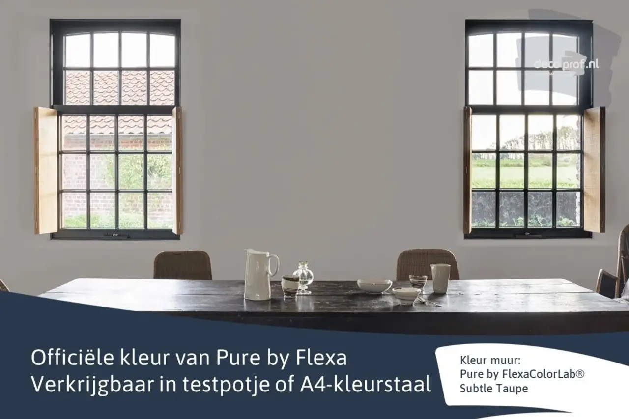 Kleurstaal Flexa Pure Subtle Taupe Kleurstaal Flexa Pure Subtle Taupe