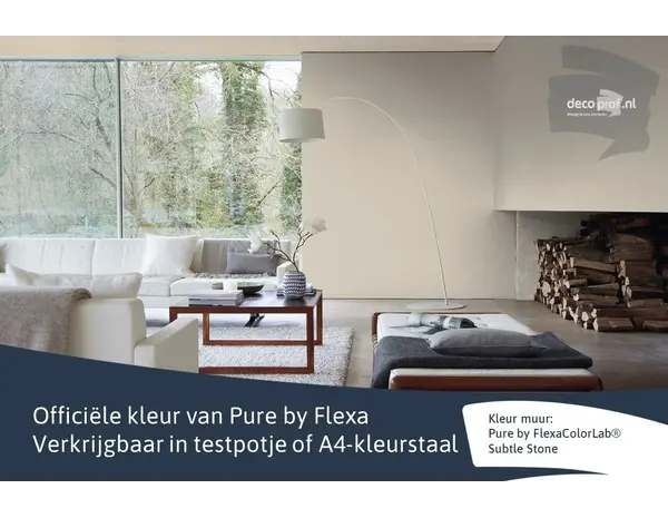 Kleurstaal Flexa Pure Subtle Stone Kleurstaal Flexa Pure Subtle Stone