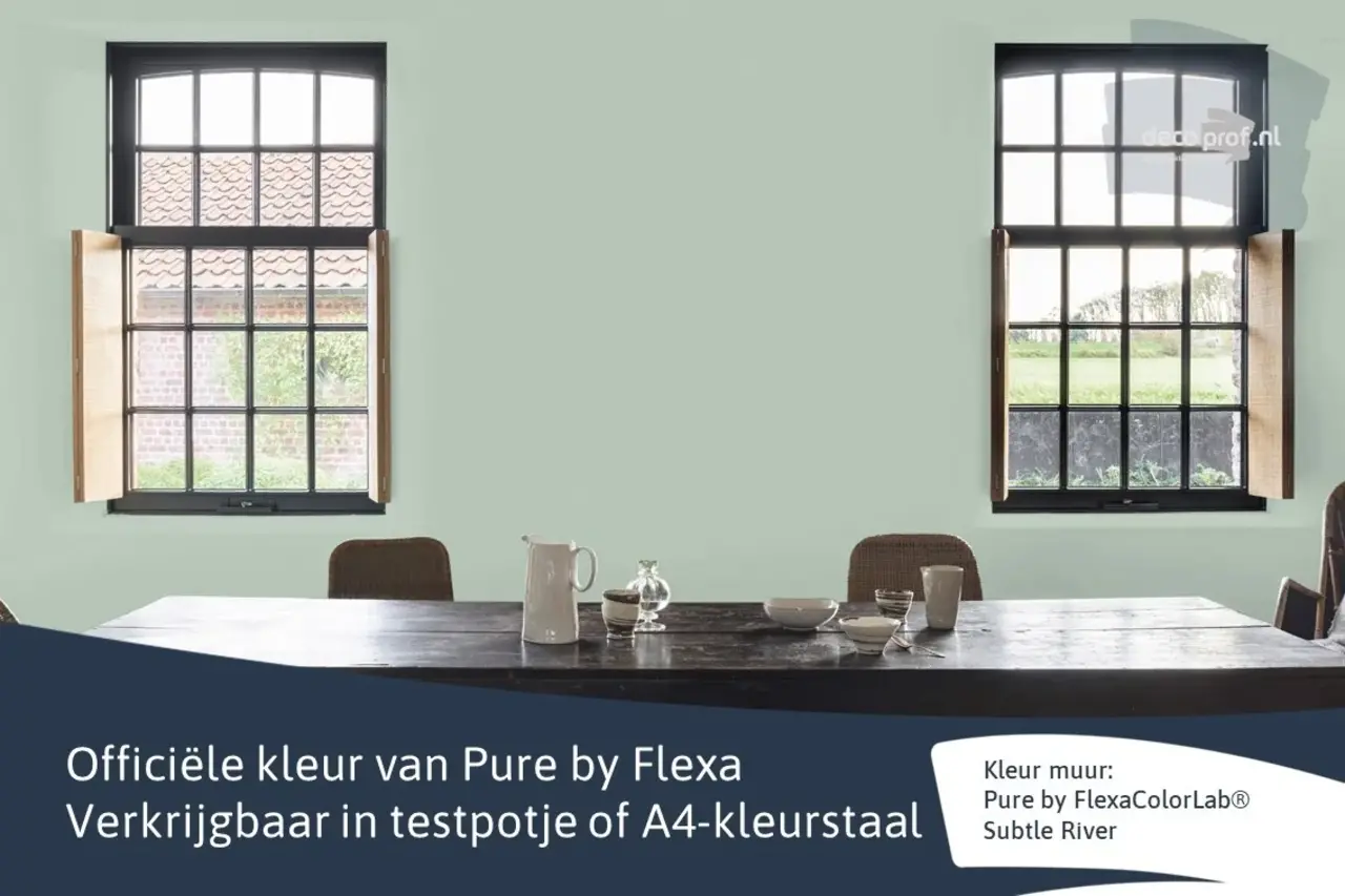 Kleurstaal Flexa Pure Subtle River Kleurstaal Flexa Pure Subtle River