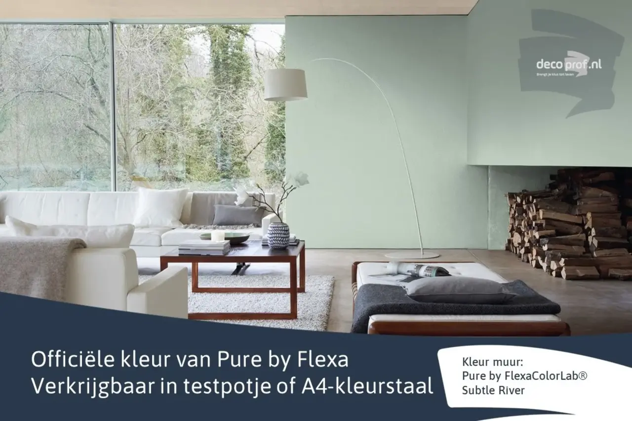 Kleurstaal Flexa Pure Subtle River Kleurstaal Flexa Pure Subtle River