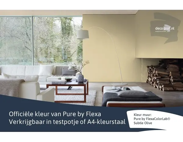 Kleurstaal Flexa Pure Subtle Olive Kleurstaal Flexa Pure Subtle Olive