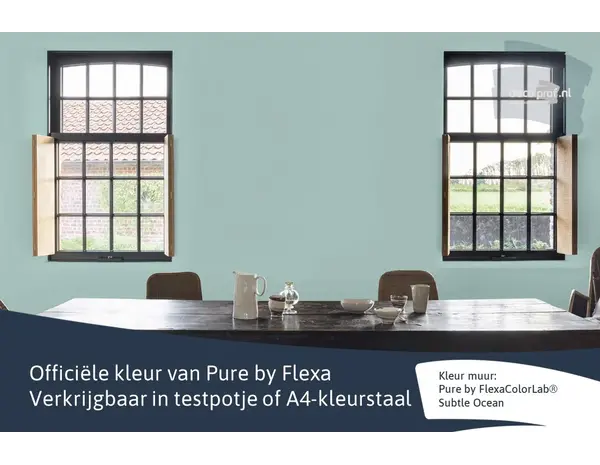 Kleurstaal Flexa Pure Subtle Ocean Kleurstaal Flexa Pure Subtle Ocean