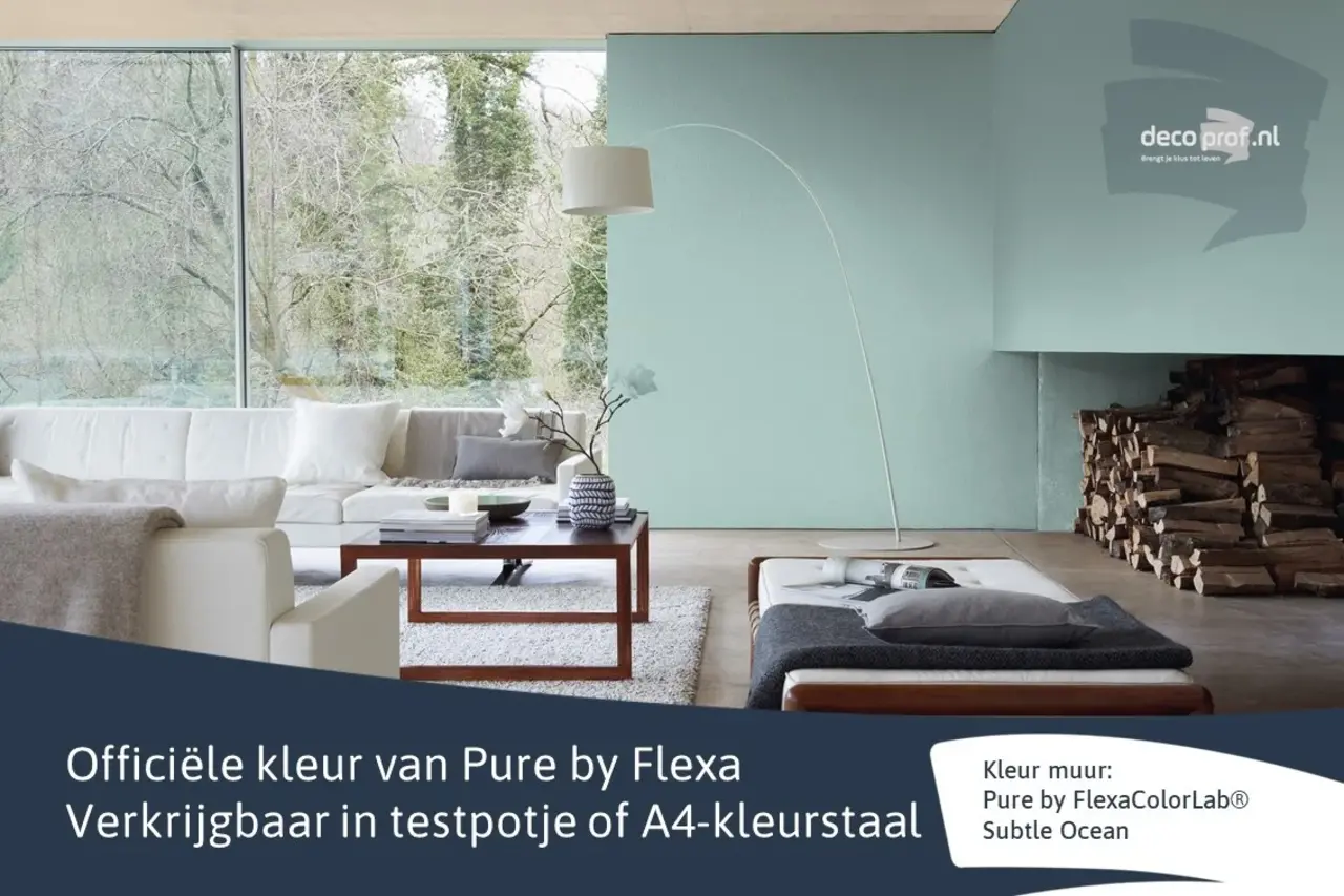 Kleurstaal Flexa Pure Subtle Ocean Kleurstaal Flexa Pure Subtle Ocean