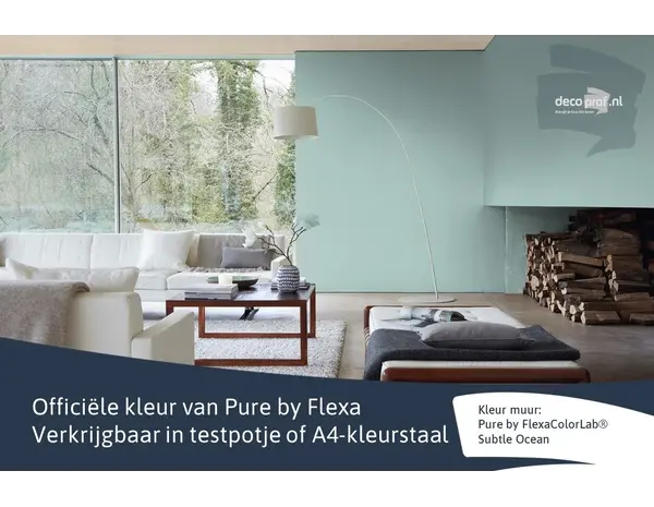 Kleurstaal Flexa Pure Subtle Ocean Kleurstaal Flexa Pure Subtle Ocean