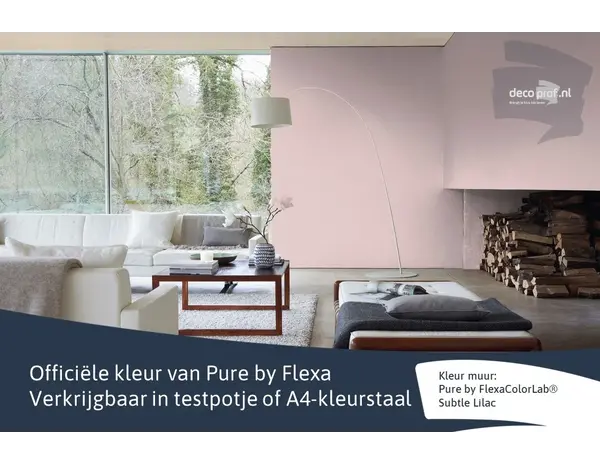 Kleurstaal Flexa Pure Subtle Lilac Kleurstaal Flexa Pure Subtle Lilac