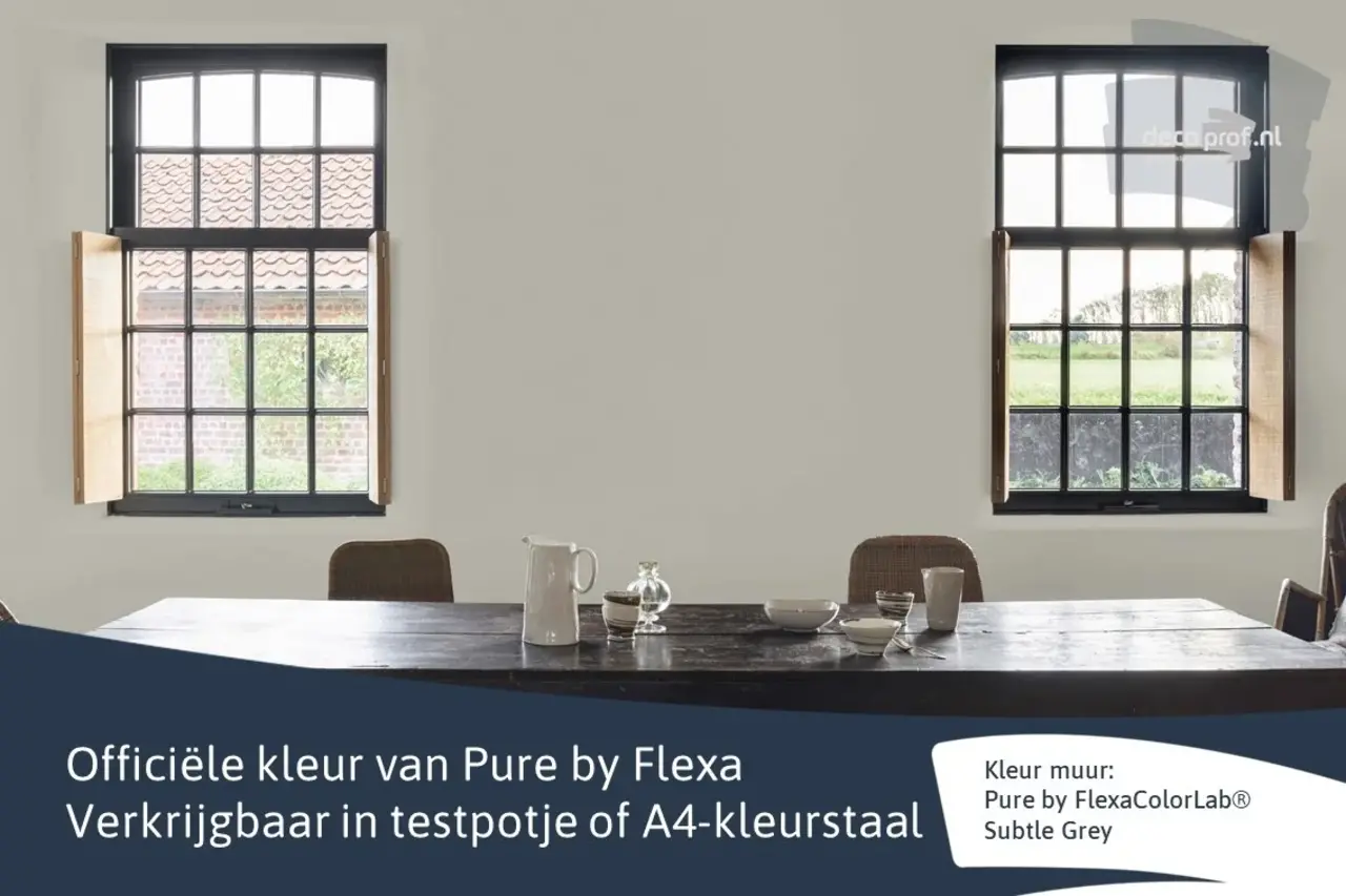 Kleurstaal Flexa Pure Subtle Grey Kleurstaal Flexa Pure Subtle Grey