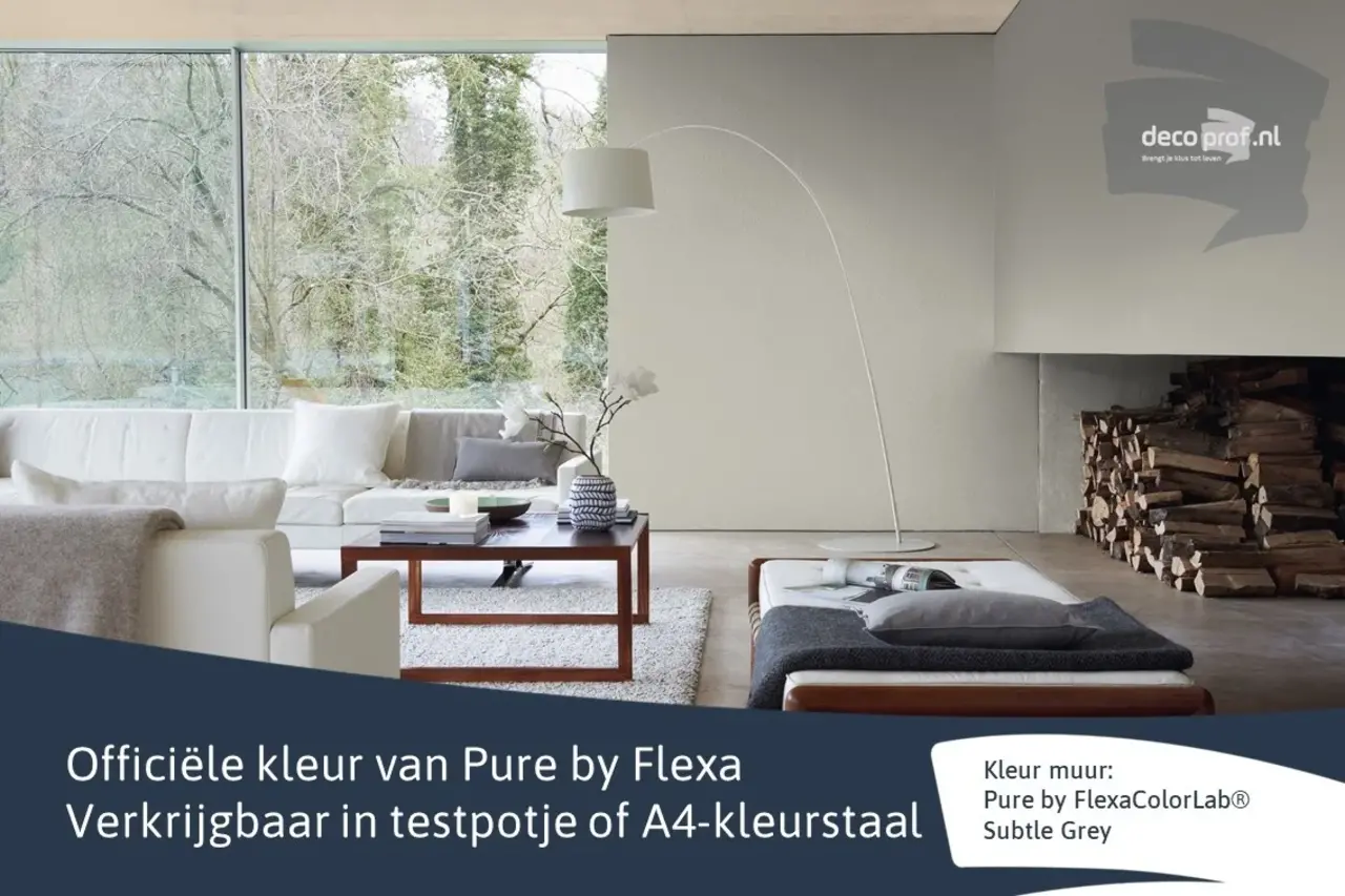 Kleurstaal Flexa Pure Subtle Grey Kleurstaal Flexa Pure Subtle Grey