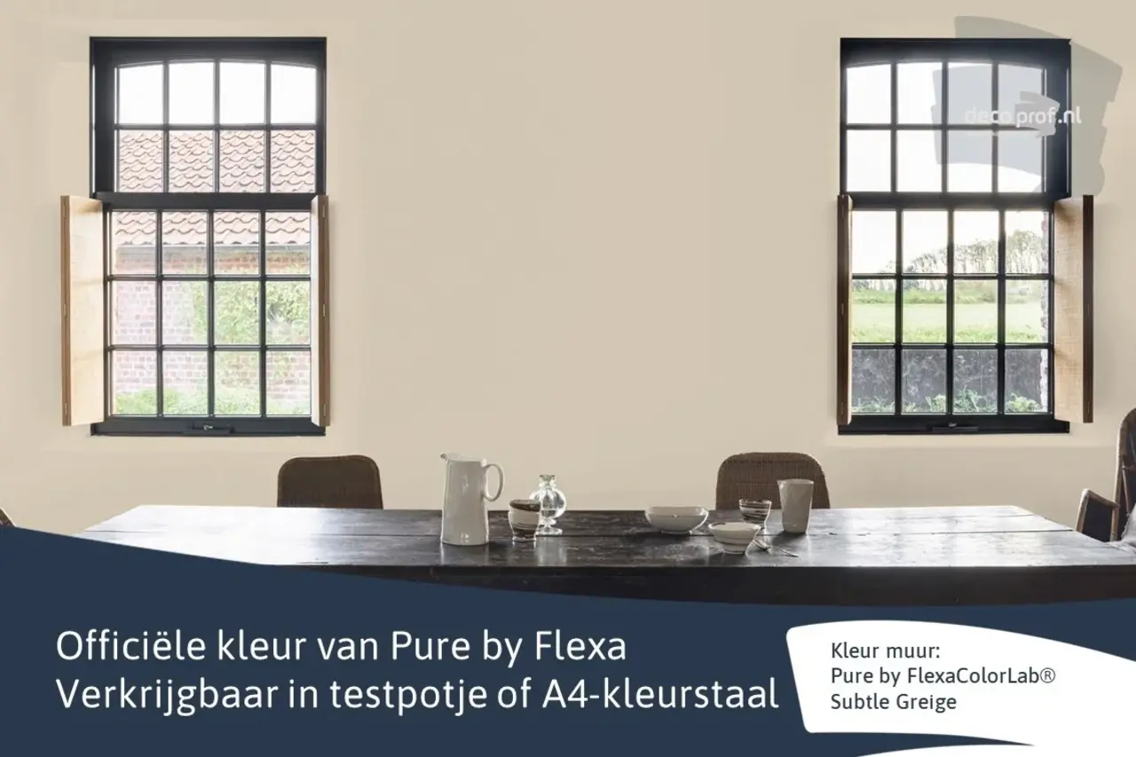 Kleurstaal Flexa Pure Subtle Greige Kleurstaal Flexa Pure Subtle Greige