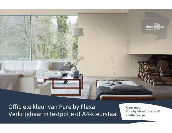 Kleurstaal Flexa Pure Subtle Greige Kleurstaal Flexa Pure Subtle Greige