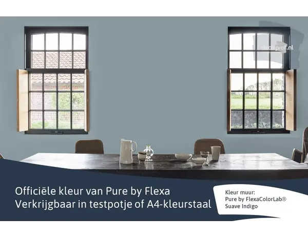 Kleurstaal Flexa Pure Suave Indigo Kleurstaal Flexa Pure Suave Indigo