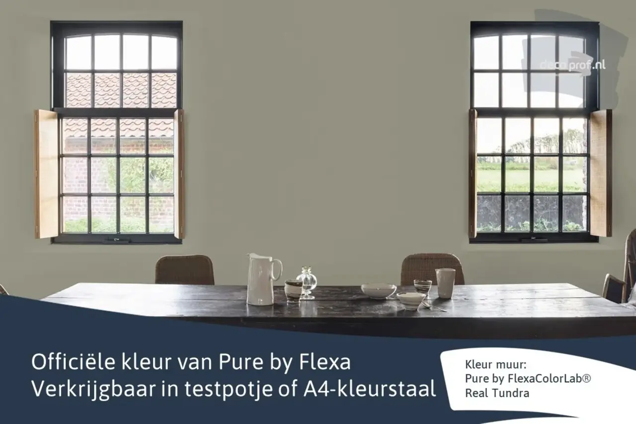 Kleurstaal Flexa Pure Real Tundra Kleurstaal Flexa Pure Real Tundra